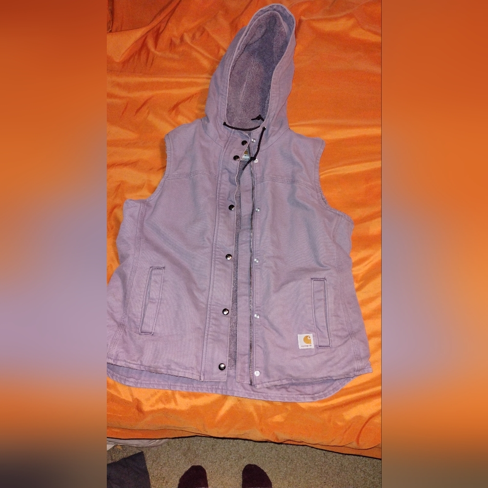 Carhartt purple vest